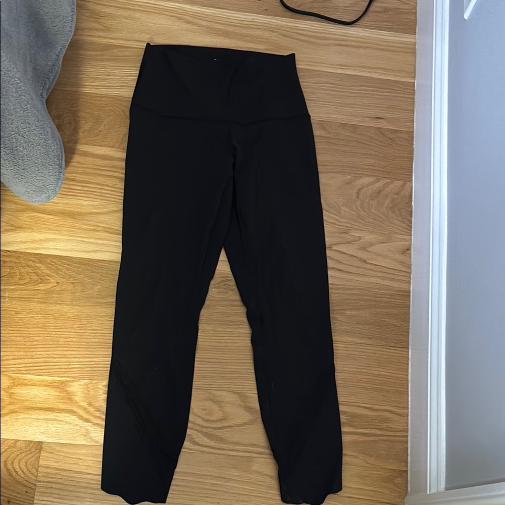 Black High-Waisted Leggings